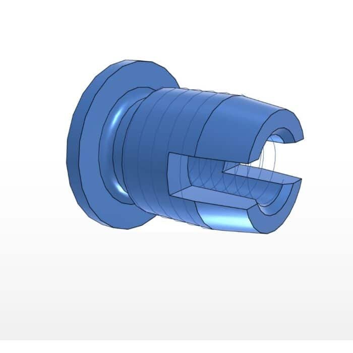 Ren Lắp Tự Khoét Ensat-SK (có đầu) - Ảnh 3