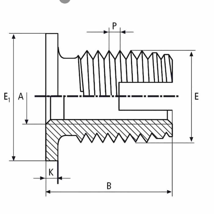 Ren Lắp Tự Khoét Ensat-SK (có đầu) - Ảnh 2