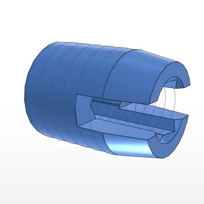 Ren Lắp Tự Khoét Ensat-SI (có lỗ lục giác) - Ảnh 3