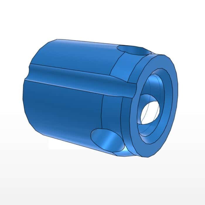 Ren Lắp Tự Khoét Ensat-SBN Ngắn (có rãnh chống xoay) - Ảnh 3