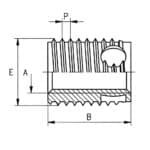 Ren Lắp Tự Khoét Kháng Axit Buồng Chứa Phoi Ensat-SBS Dài (Inox 1.4404) - Ảnh 2