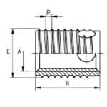 Ren Lắp Tự Khoét Ensat-SBD Dài (thành mỏng) - Ảnh 2